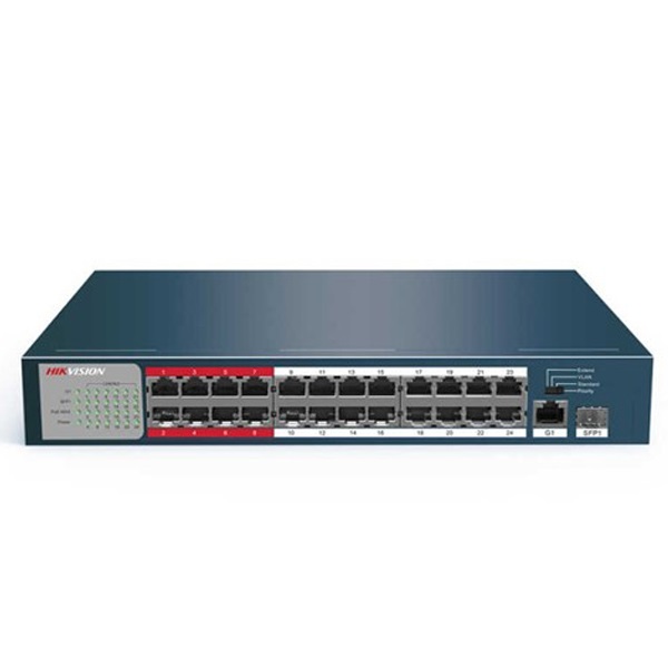 HIKVISION DS-3E0326P-E/M 24 PORT 100MBPS ETHERNET SWİTCH